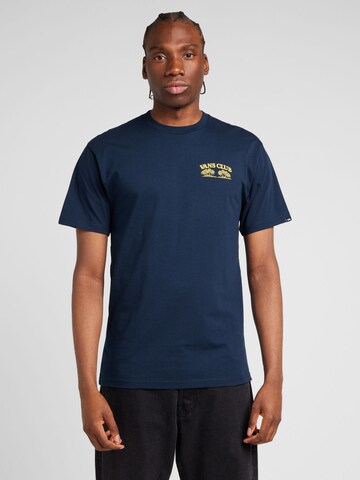 VANS T-Shirt 'SHORE CLUB' in Blau: predná strana