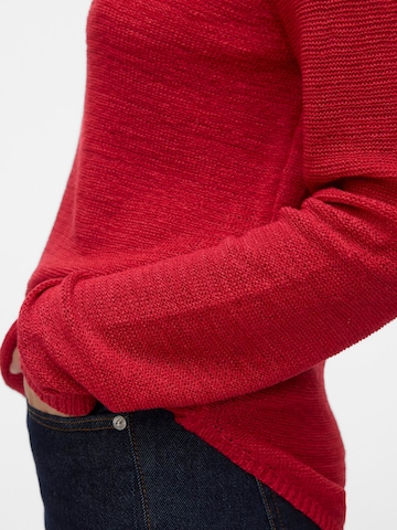 VERO MODA Sweater 'VMNuevocharity' in Red