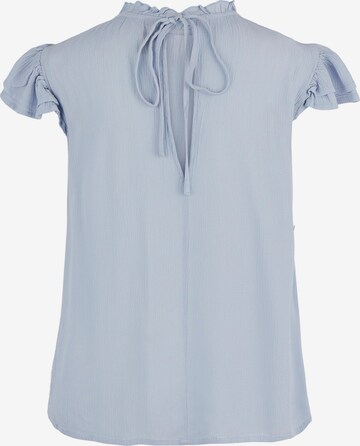 PIECES Blouse 'ULIA' in Blue