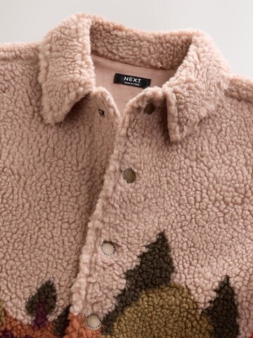 Next Fleecetakki värissä beige