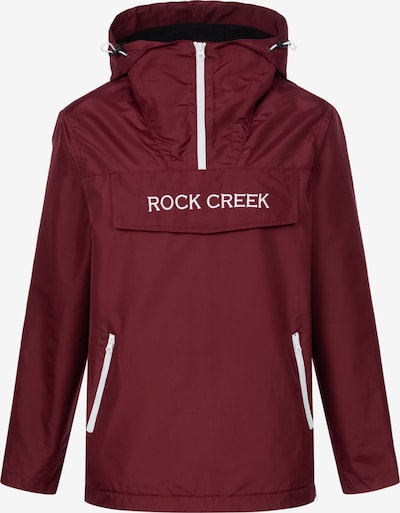 Rock Creek Jacke in XS in weinrot / weiß, Produktansicht