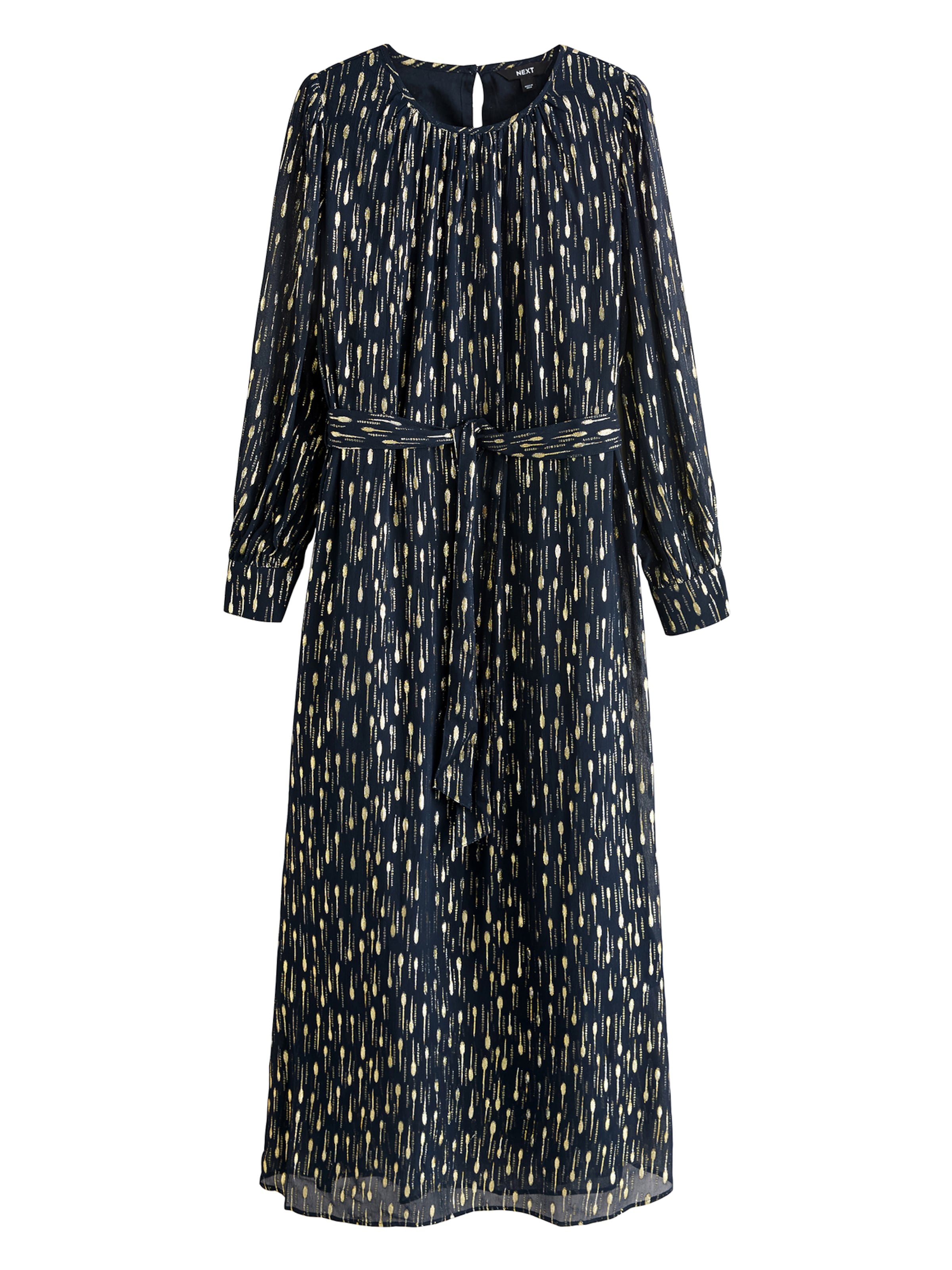 Rochie de la Next pe albastru: față