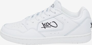 K1X - Zapatillas deportivas bajas 'Sweep' en blanco: frente