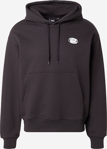 Sweat-shirt VANS en noir : devant