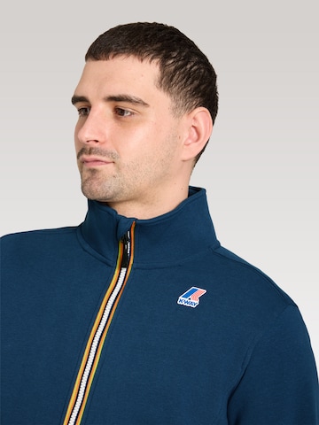 K-Way Sweat jacket 'Pepin' in Blue