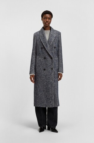 BOSS Orange Between-Seasons Coat in Mixed colors: front