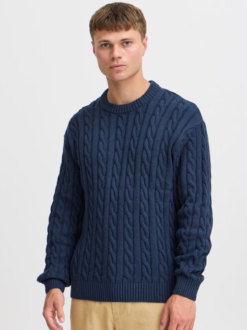 Pullover 'MALCOLM' di !Solid in blu: frontale