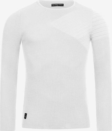 Redbridge Sweater 'Amarillo Arrow' in White: front