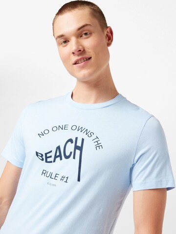 s.Oliver T-Shirt in Blau