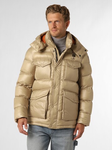 Blauer.USA Between-Season Jacket in Beige: front