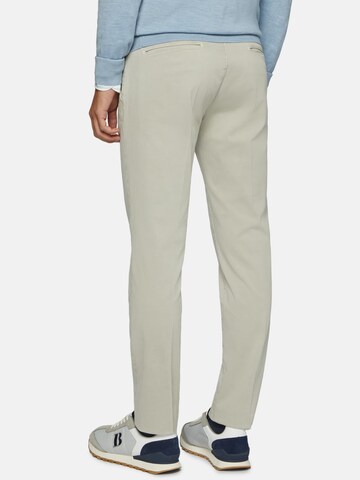 Boggi Milano Regular Pleated Pants in Grey