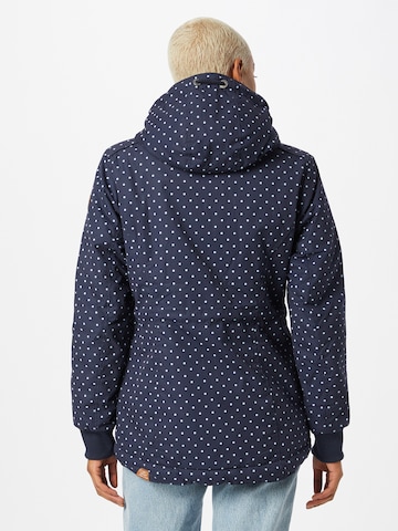 Ragwear Between-season jacket 'Danka' in Blue