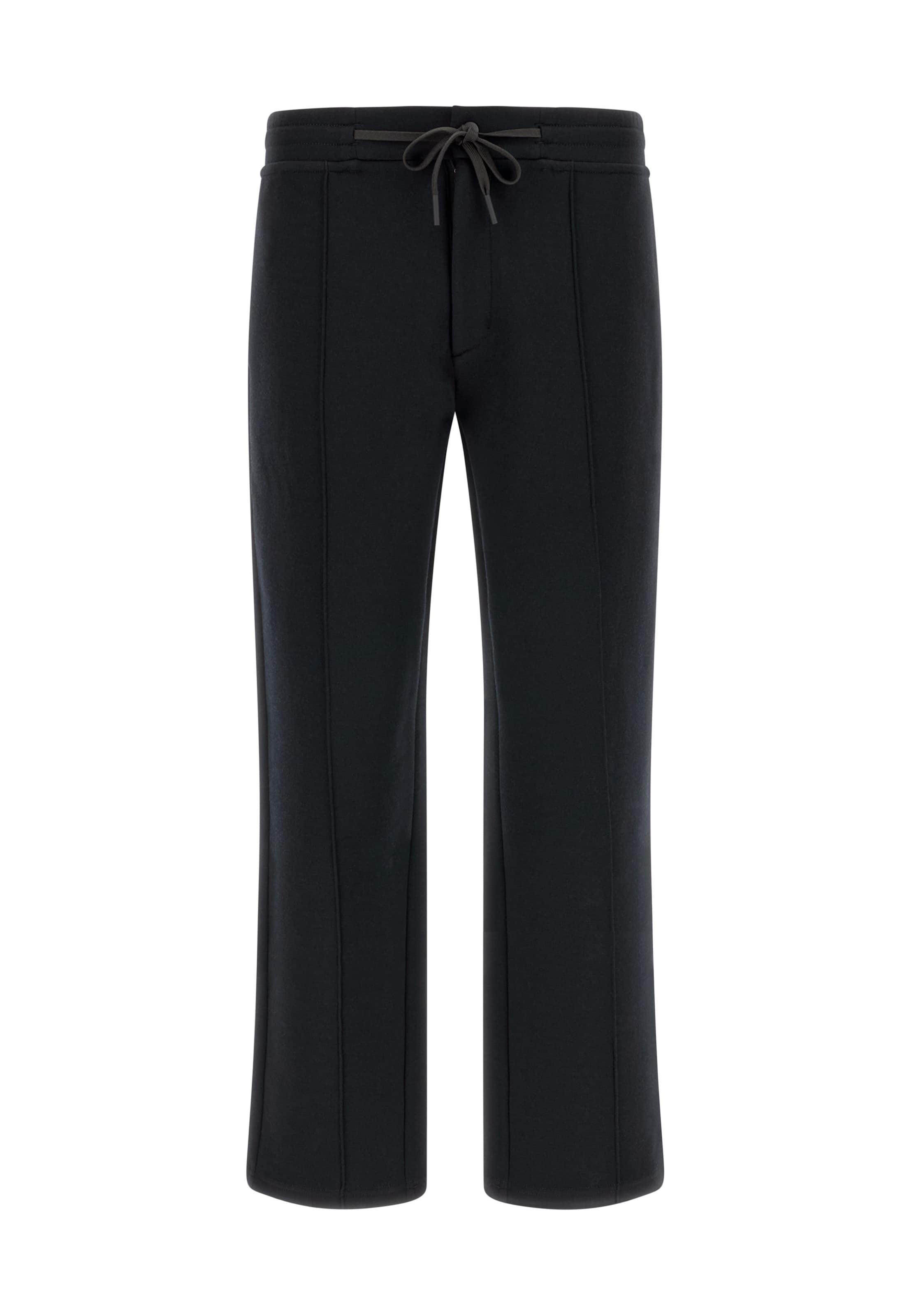 Boggi Milano Regular Broek 'B Tech' in Zwart: voorkant