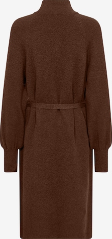 Soyaconcept Stickad klänning 'NESSIE' i brun