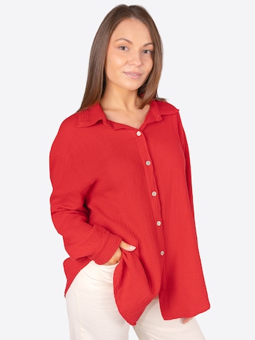 Seasons of April Blouse 'Sasha' in Rood