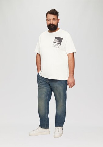 s.Oliver Men Big Sizes Shirt in White