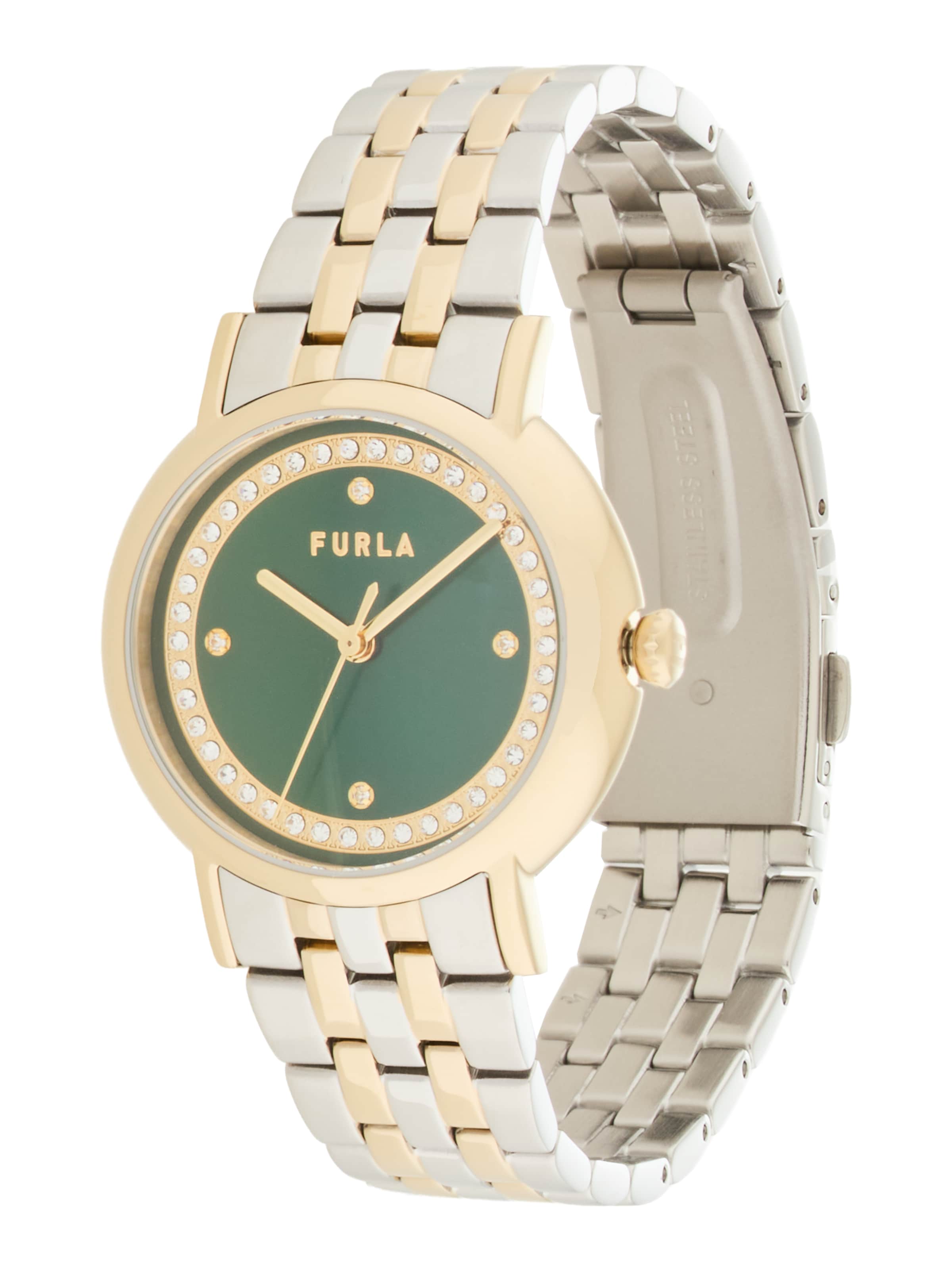 FURLA Analog watch 'Easy Shape' in Silver: front