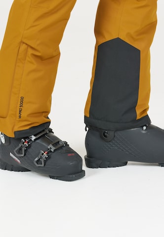 Whistler Regular Outdoor Pants 'Drizzle' in Yellow