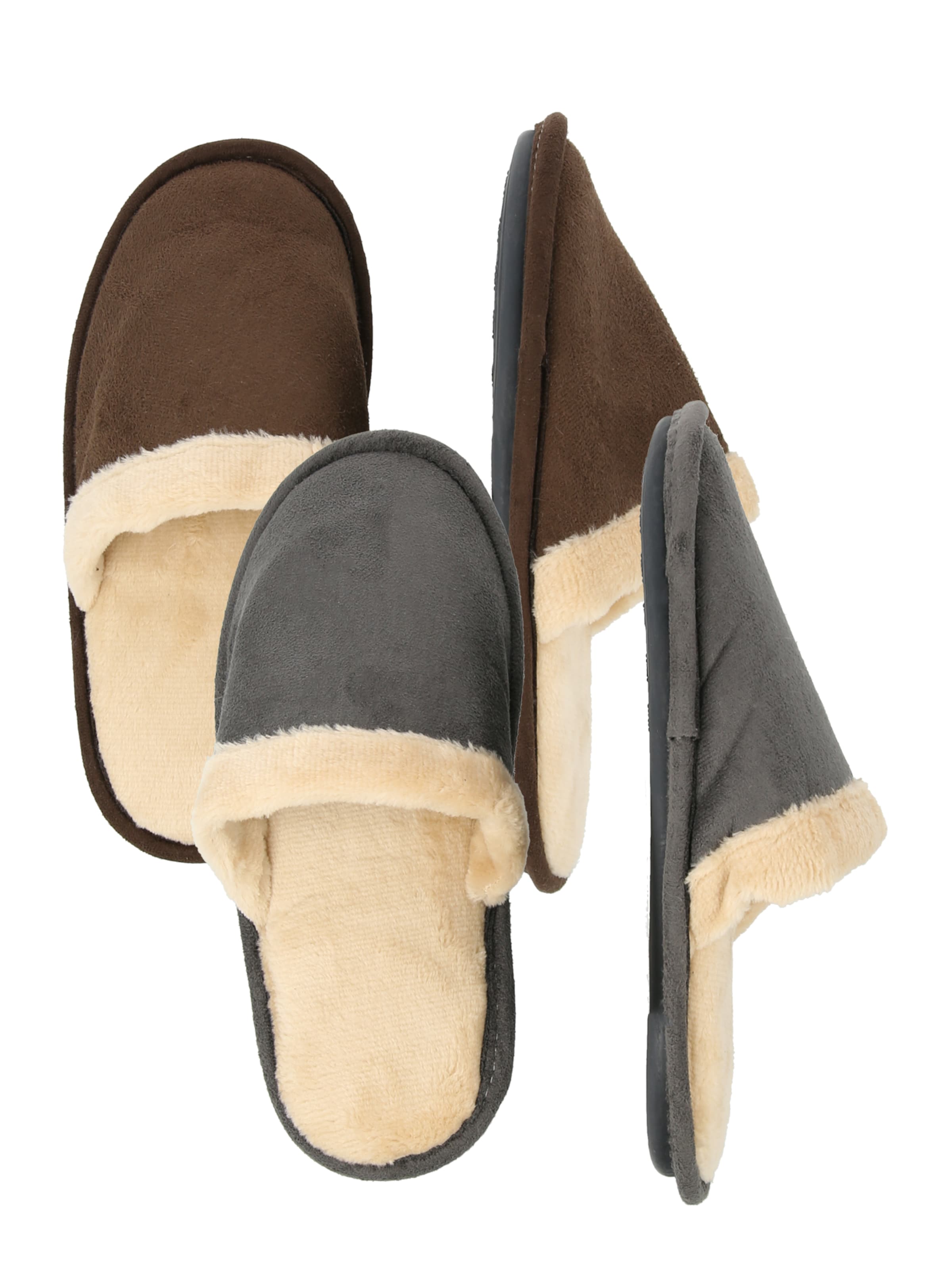 Papuci de casă de la Trendyol pe maro