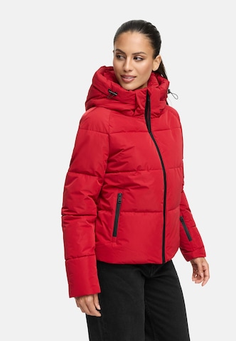 NAVAHOO Winter jacket 'Frostherz XIV' in Red: front