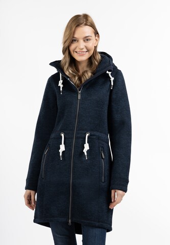 ICEBOUND Fleece jas in Blauw: voorkant