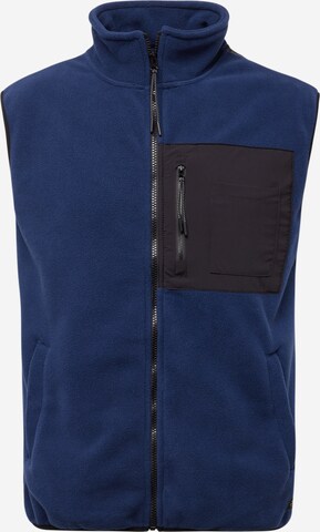 BLEND Vest in Blue: front