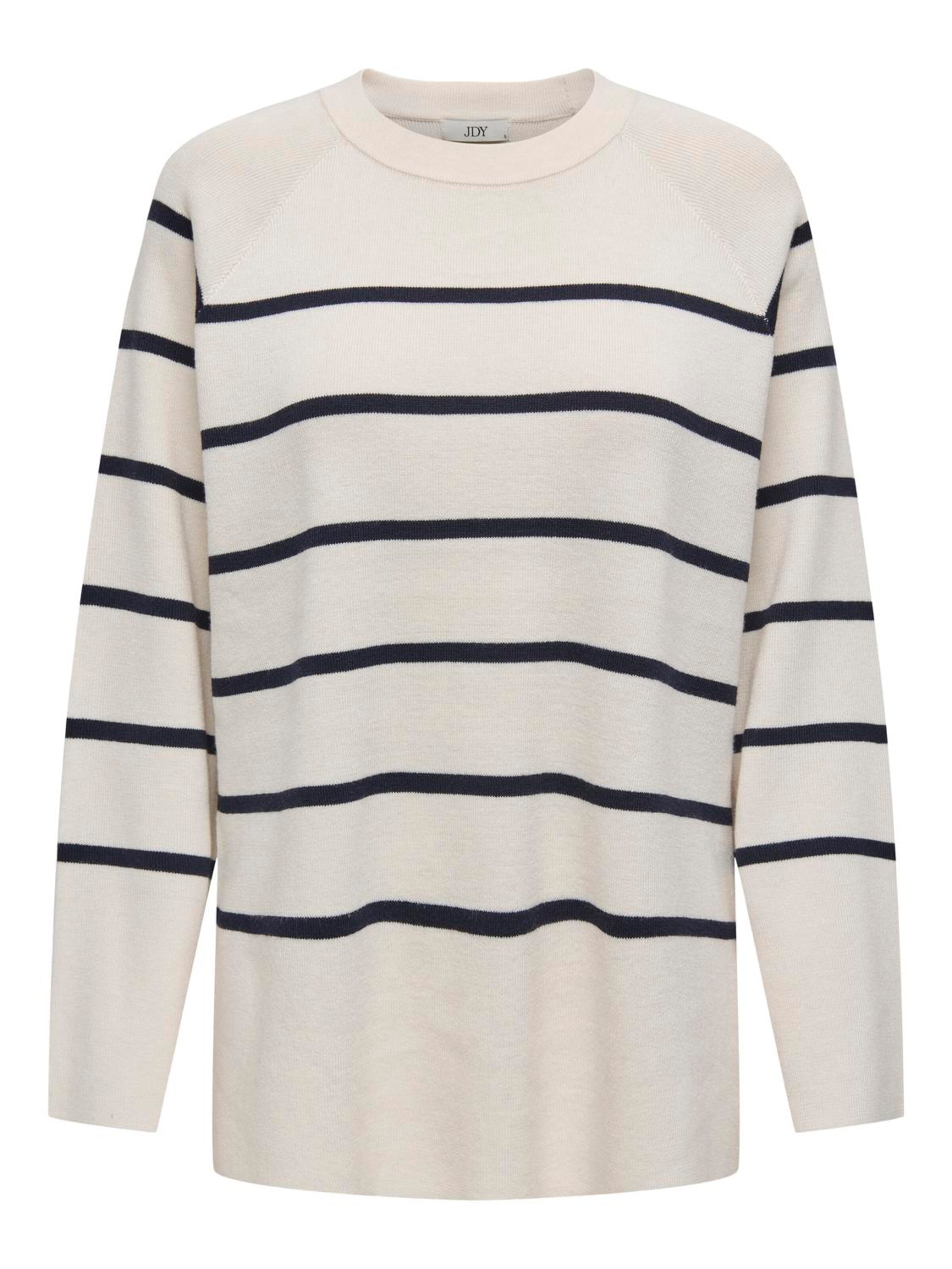 JDY Sweater 'JDYSARA' in Beige: front