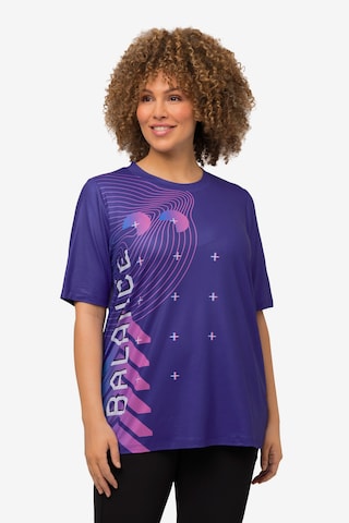 T-shirt Ulla Popken en violet : devant