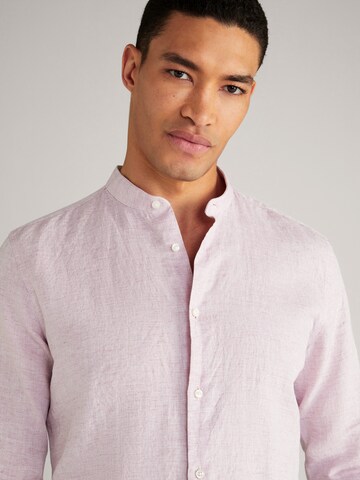 JOOP! Slim fit Button Up Shirt 'Pebo' in Purple