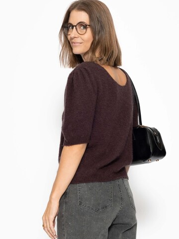 SASSYCLASSY Knitted top in Brown