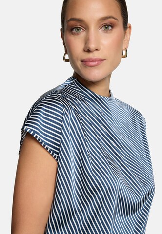 zero Bluse in Blau