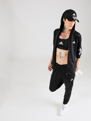 melns ADIDAS SPORTSWEAR Treniņtērps 'Linear'