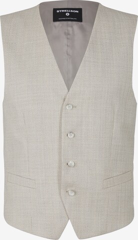 STRELLSON Gilet ' Gyl ' in Beige: voorkant