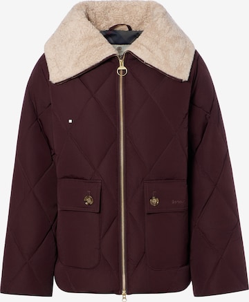 Barbour Tussenjas 'Eva' in Lila: voorkant