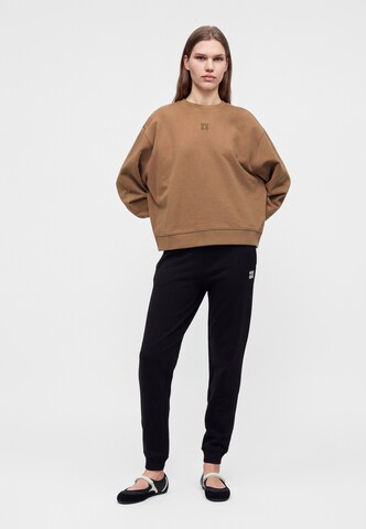 HUGO Sweatshirt 'Deroxina_12' in Braun