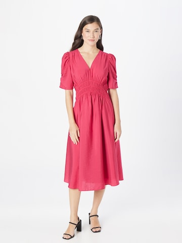 BOSS Orange Šaty 'Dizzi' – pink: přední strana
