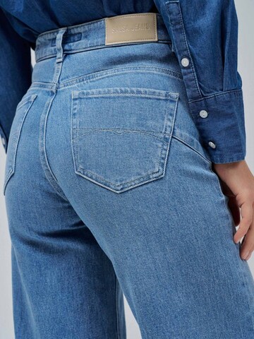 Salsa Jeans Wide leg Jeans 'Faith' in Blauw