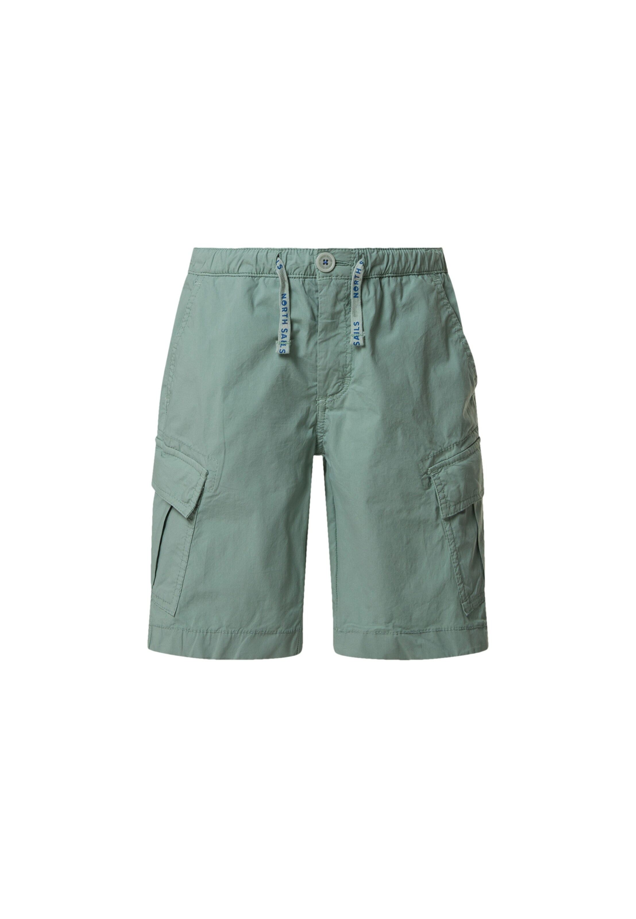 North Sails Regular Broek in Groen: voorkant
