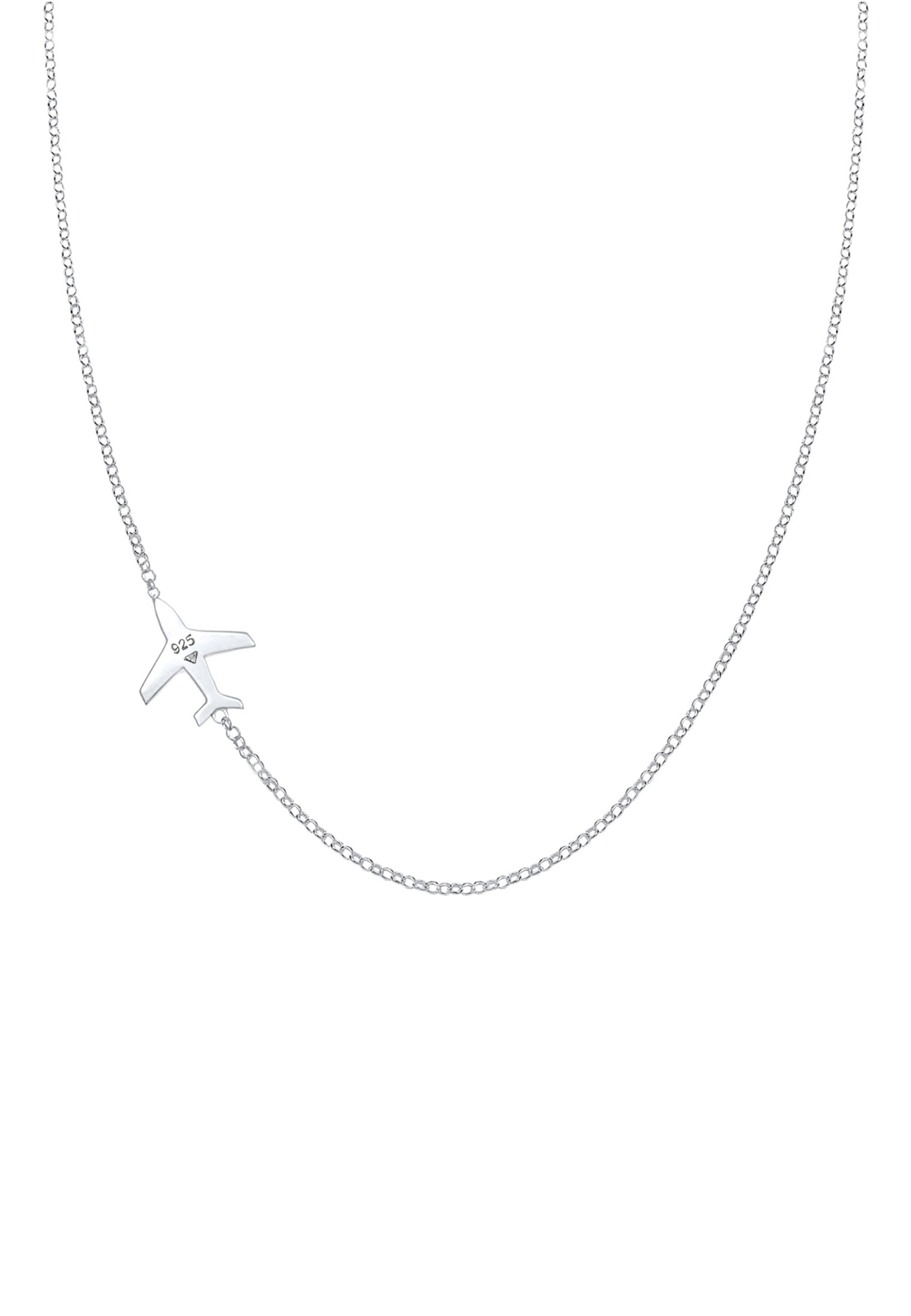 ELLI Halskette 'Flugzeug' in Silber