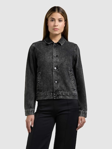 khujo Between-season jacket 'RENIA' in Black: front
