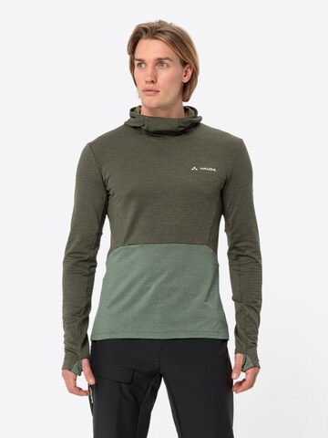 VAUDE Sports sweater 'Monviso' in Green: front