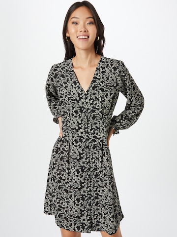 Robe 'Caitlin' ABOUT YOU en noir : devant