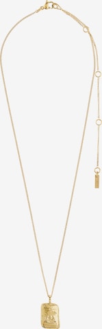 Collana 'Zodiac Sign Gemini' di Pilgrim in oro: frontale