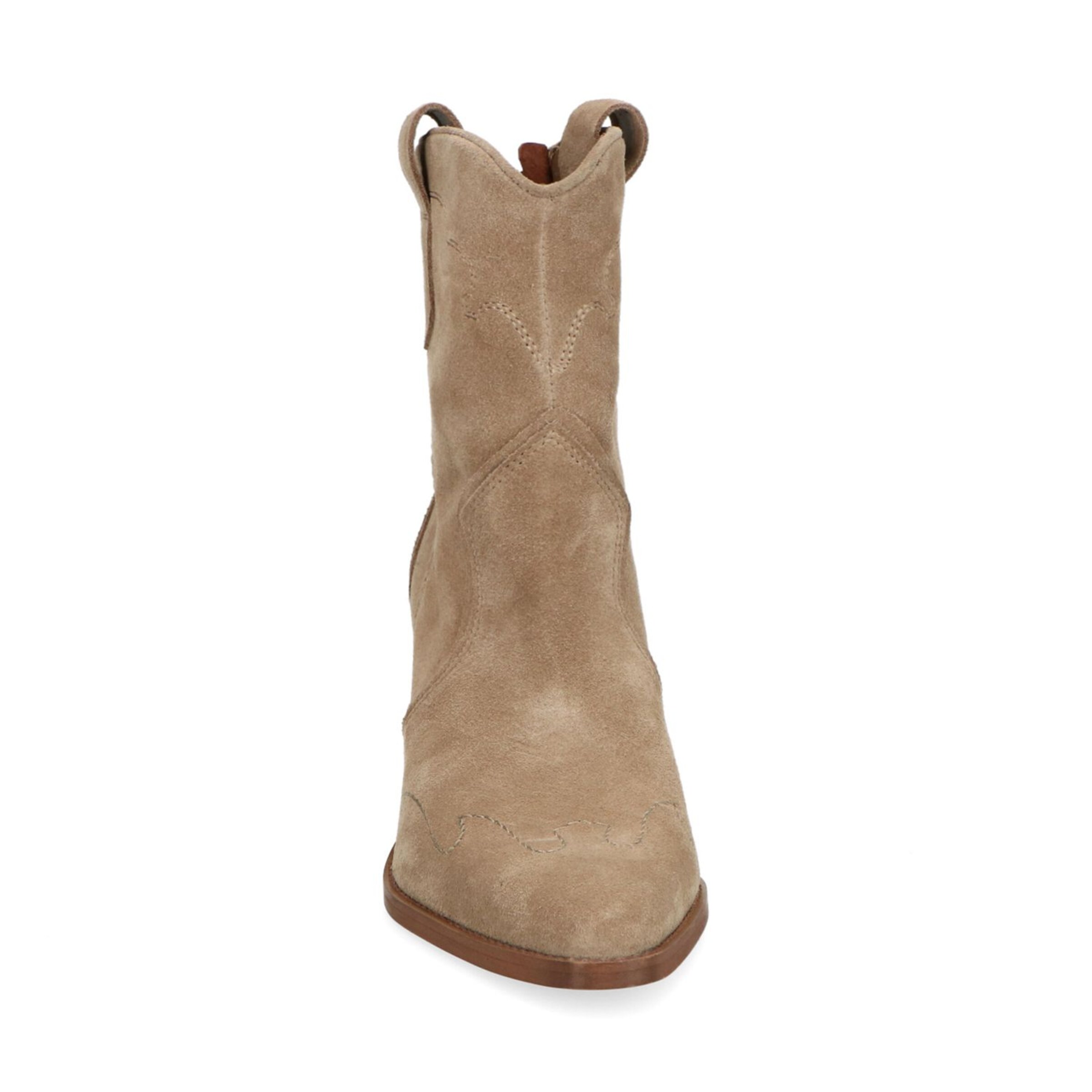 MANFIELD Cowboystiefel 'Niedrige' in Beige