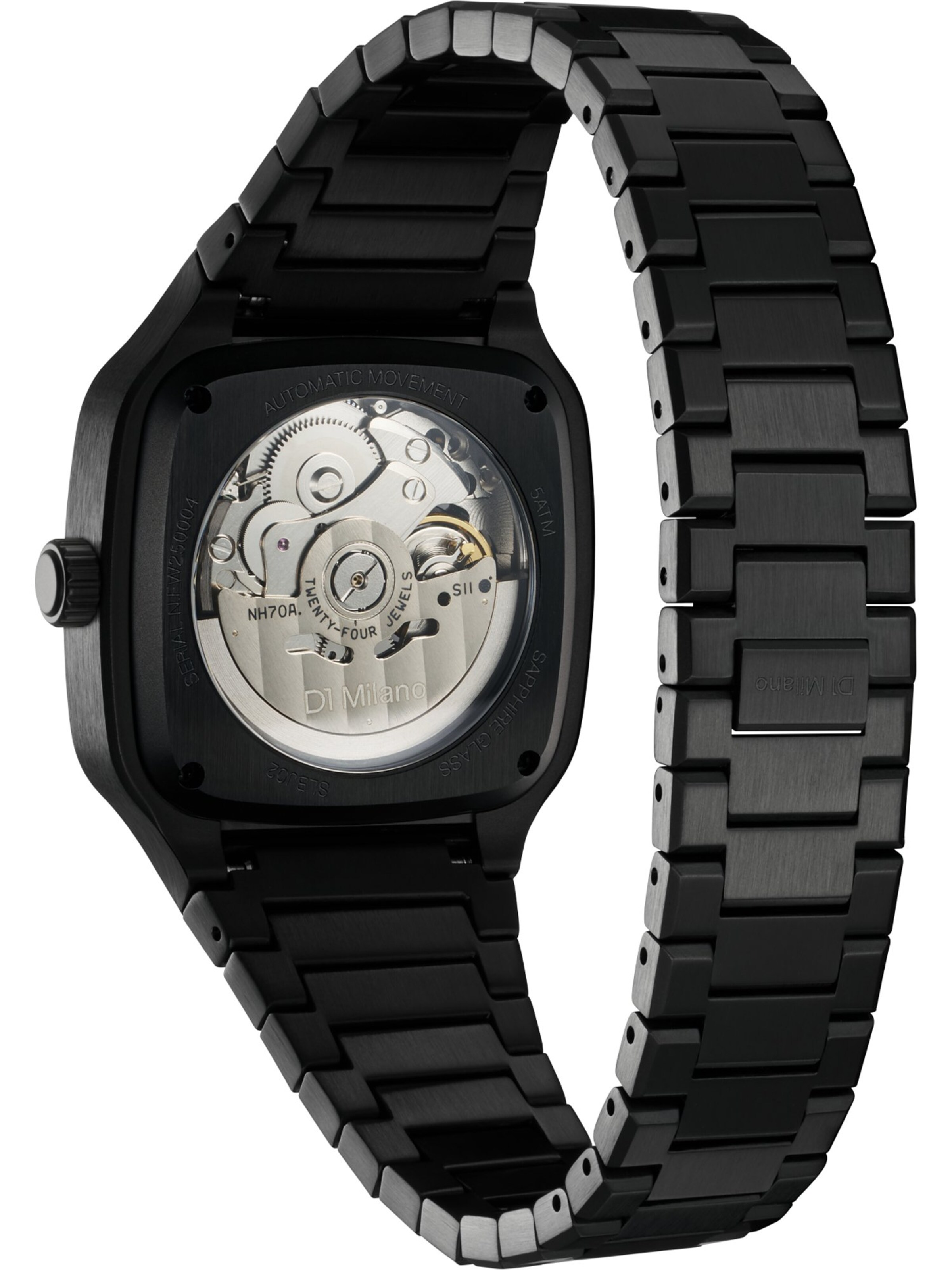 D1 Milano Analog watch in Black