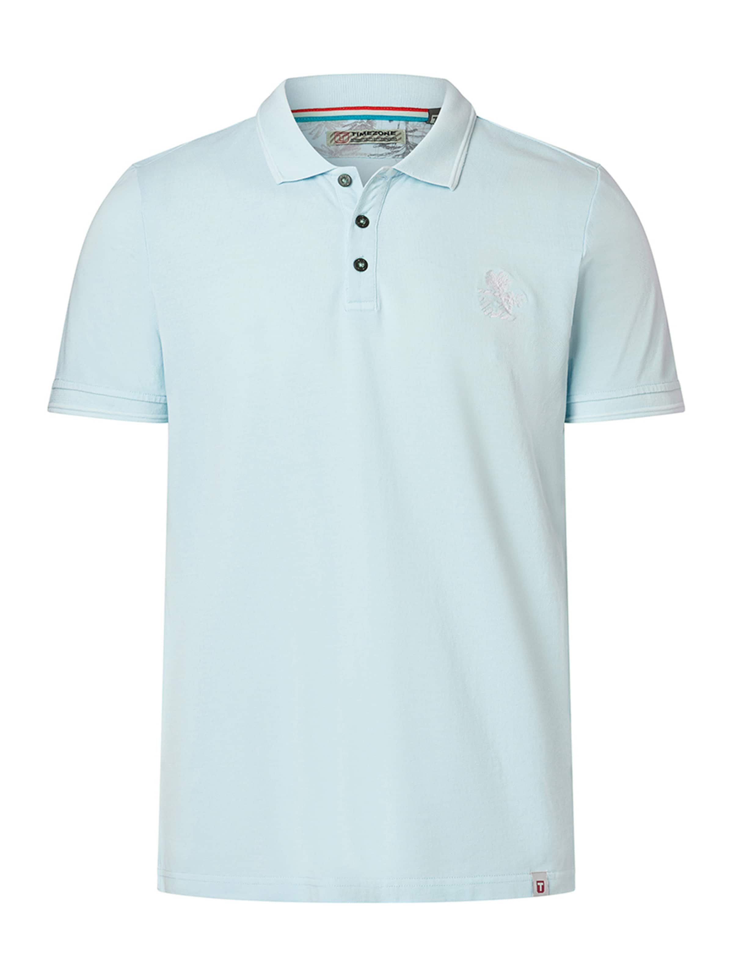 TIMEZONE Shirt 'Garment Dye' in Blue: front