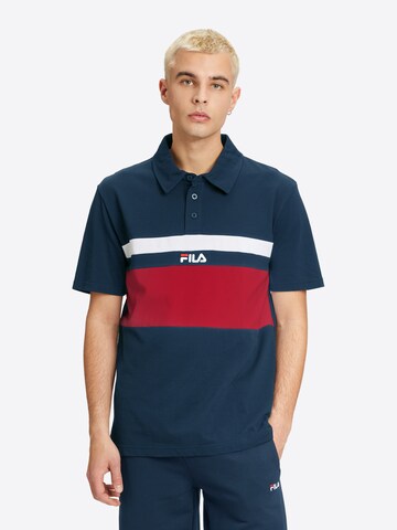 FILA - Camiseta en azul: frente