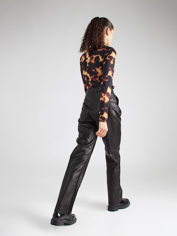 Regular Pantalon Gina Tricot en noir