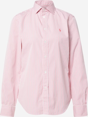 Camicia da donna 'Georgia' di Polo Ralph Lauren in rosa: frontale