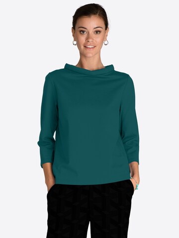 Camicia da donna 'Alide' di Jascha Stockholm in verde: frontale